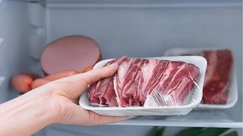 Bảo quản thịt, cá, tôm trong tủ lạnh