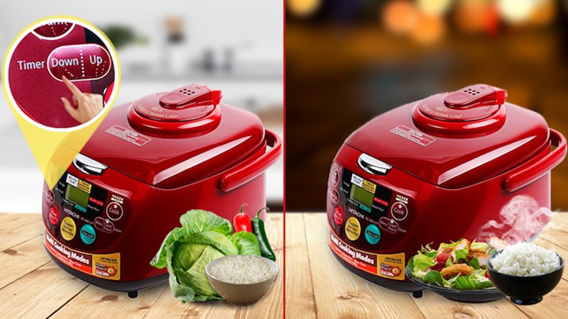 Hẹn giờ nấu cơm xong