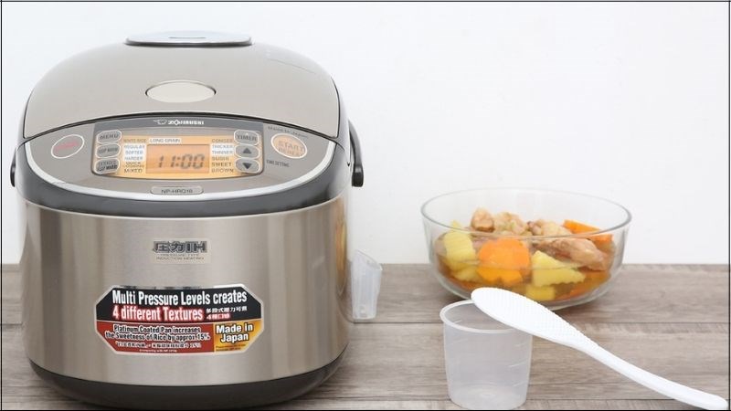 Nồi cơm điện cao tần Zojirushi 1.8 l&iacute;t ZONC-NP-HRQ18-XT