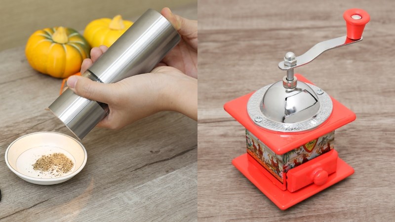 Dụng cụ xay tiêu, tỏi, ớt