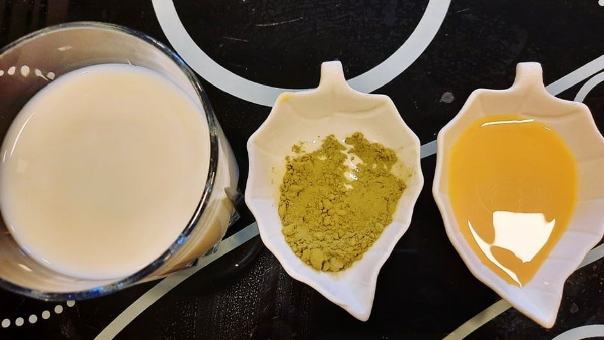 Nguyên liệu làm matcha latte