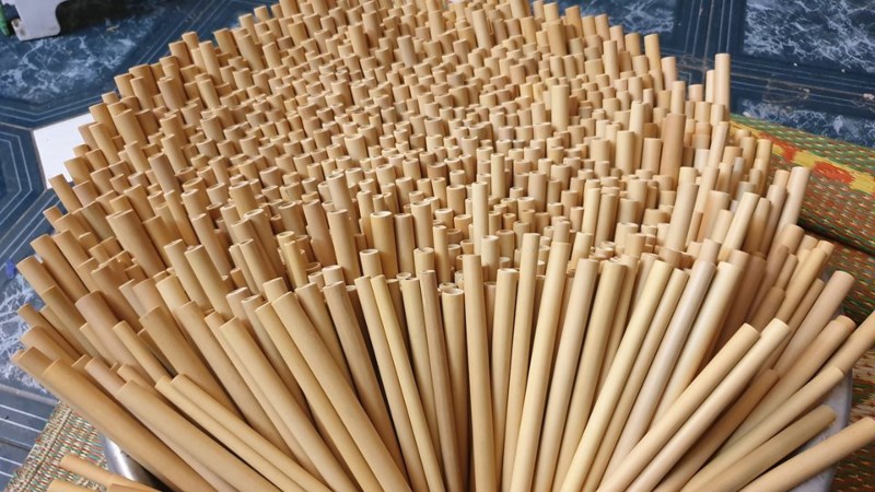 Nguyên liệu món ăn cách làm ống hút thân thiện môi trường