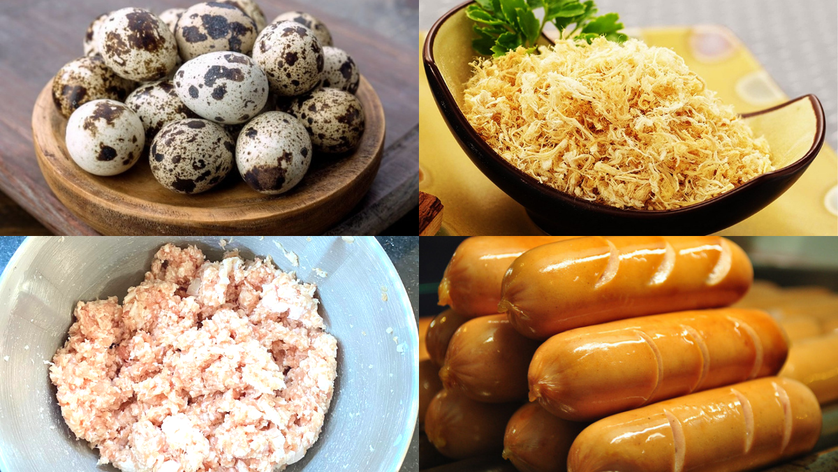 Nguyên liệu món ăn trứng chén nướng