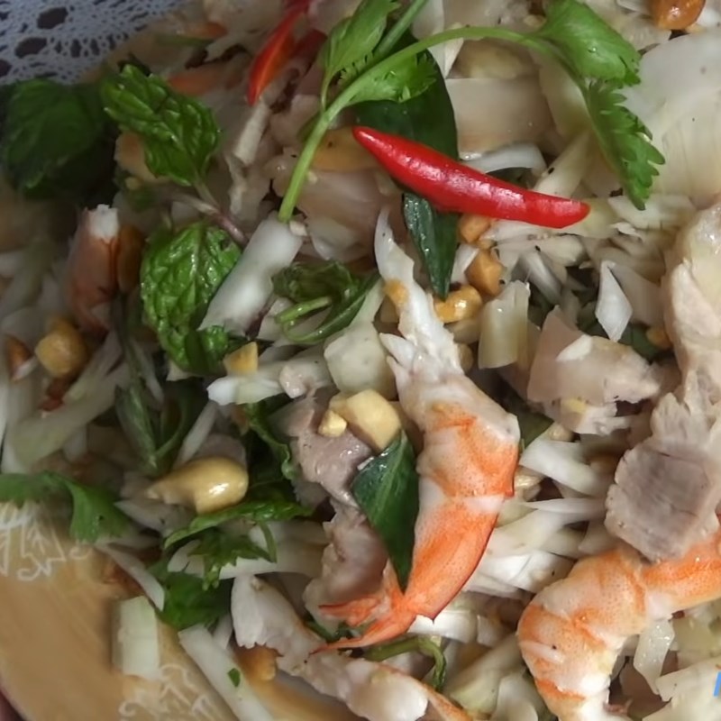 Bước 7 Thành phẩm Gỏi mít non tôm thịt