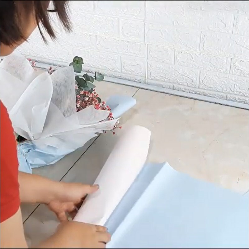 Bước 3 Gói hoa Làm bó hoa sầu riêng