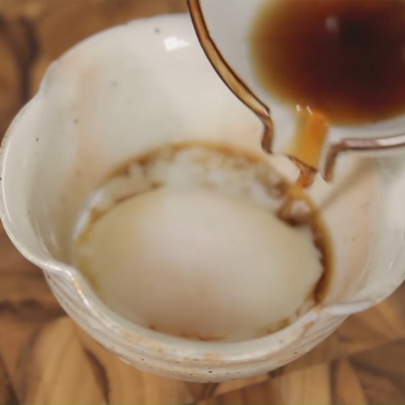 Bước 4 Hoàn thành Onsen tamago (trứng onsen)