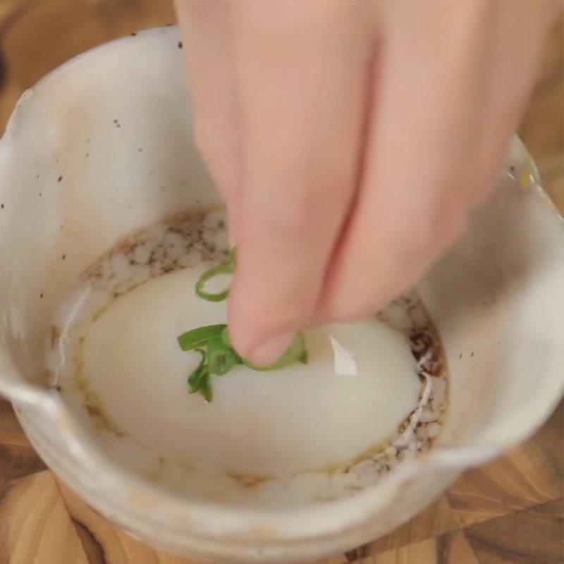 Bước 4 Hoàn thành Onsen tamago (trứng onsen)
