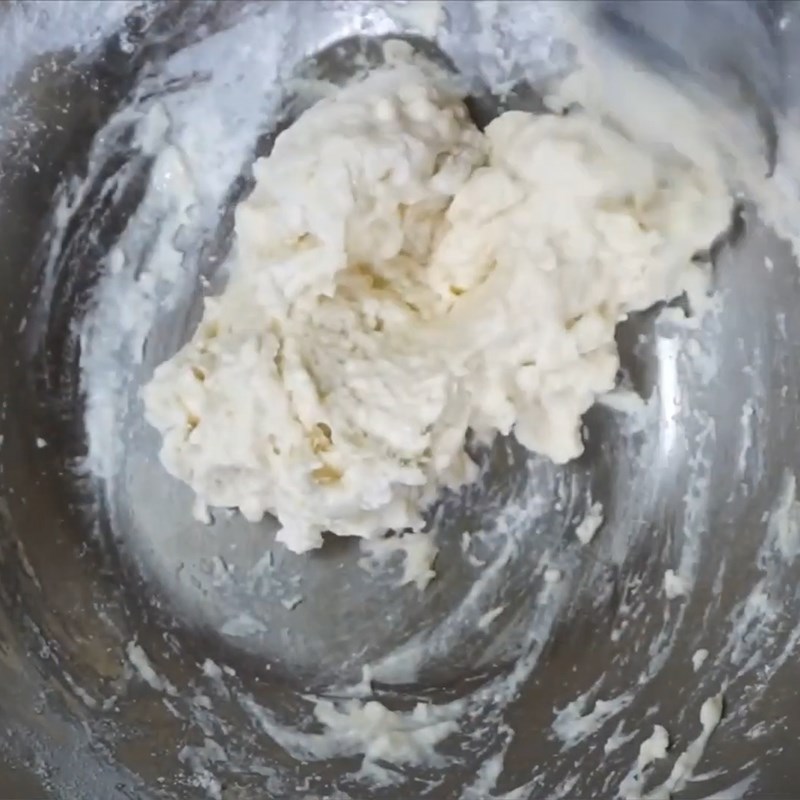 Bước 1 Làm bột cái Bánh mì xoài mật ong