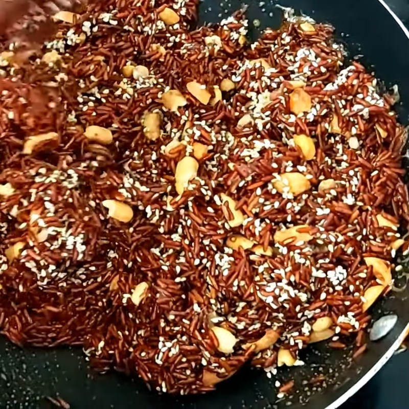 Bước 4 Làm kẹo mè gạo lứt Kẹo gạo lứt với mè