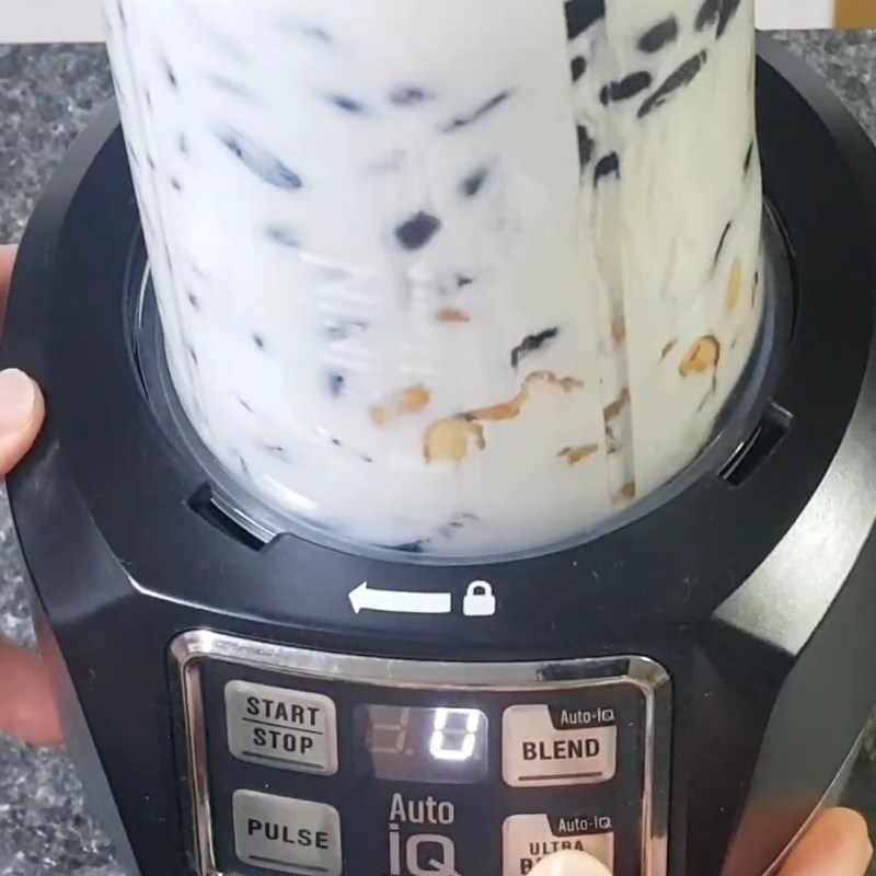 Bước 2 Làm sữa Sữa óc chó đậu đen đậu phộng