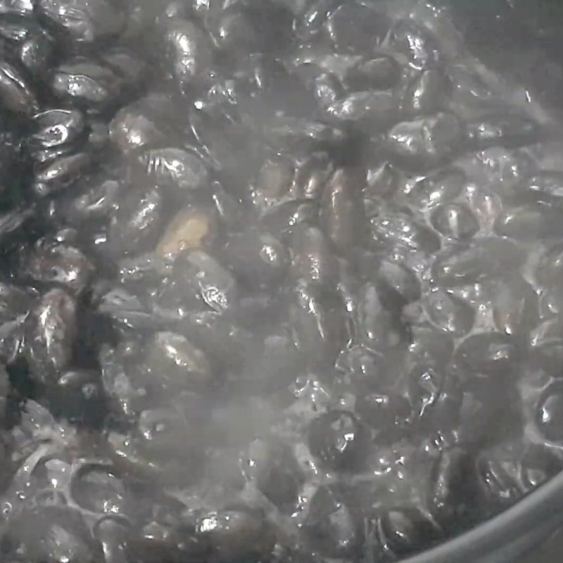 Bước 2 Làm sữa Sữa óc chó đậu đen đậu phộng