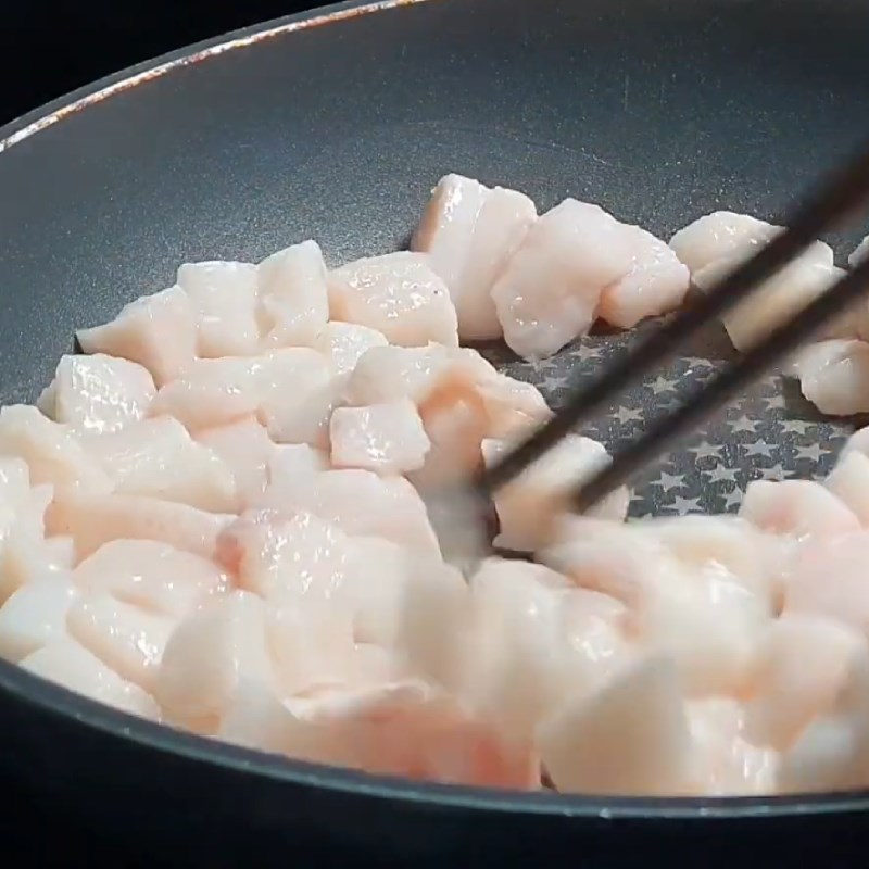 Bước 3 Làm tóp mỡ Trứng kho quẹt tóp mỡ