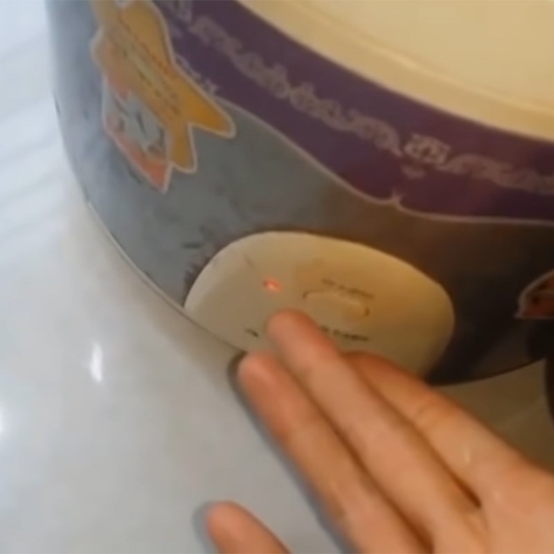 Bước 2 Nấu cơm Rượu nếp cẩm - nếp than