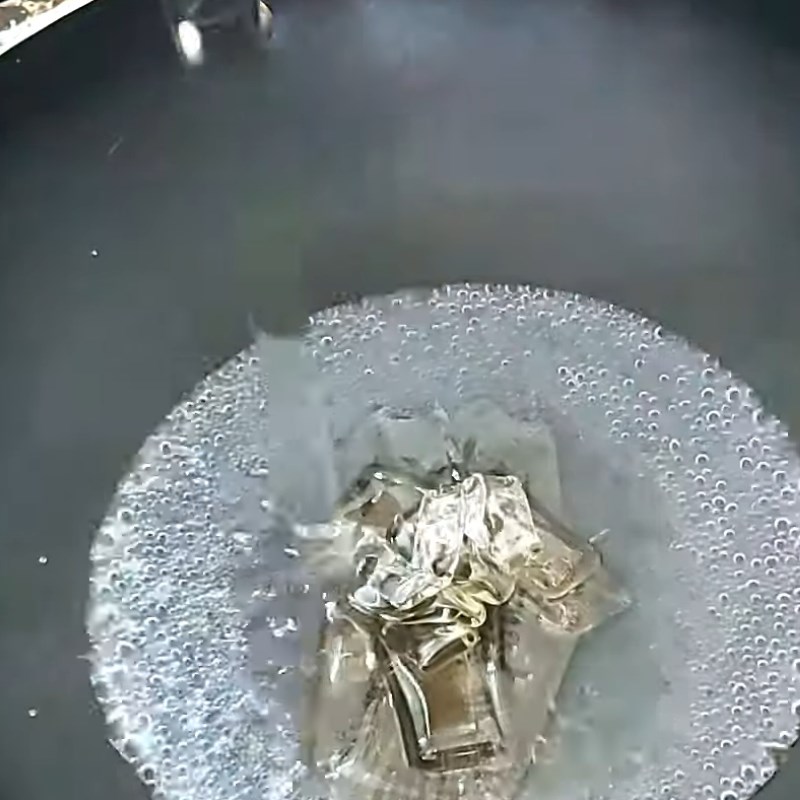 Bước 3 Nấu mạch nha Kẹo gạo lứt với mè