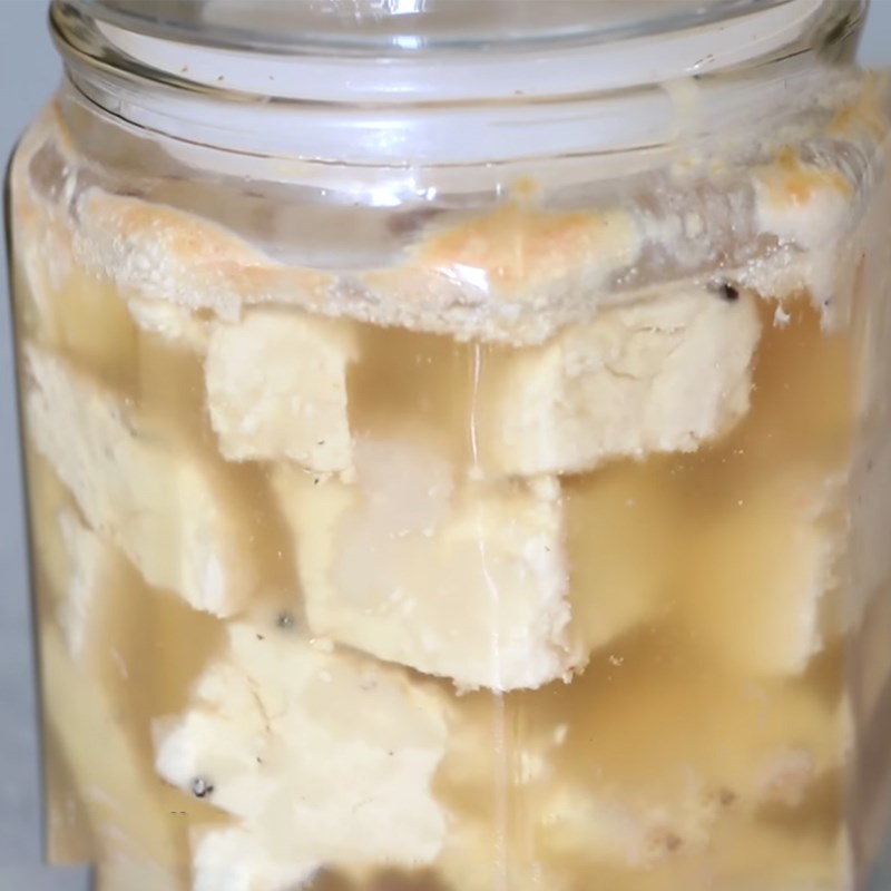 Bước 4 Ngâm đậu Chao Huế