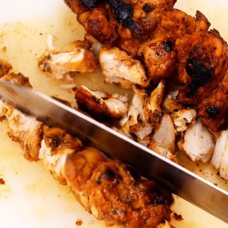 Bước 6 Nướng thịt Bánh mì Thổ Nhĩ Kỳ thịt gà