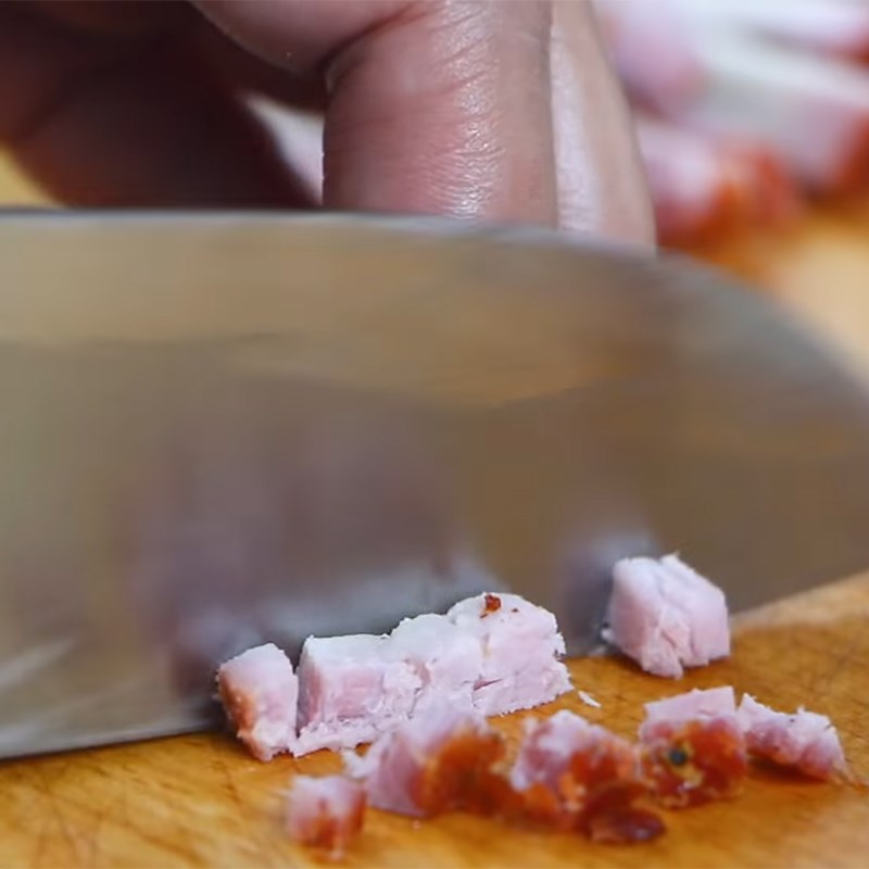 Bước 1 Sơ chế heo quay Chè bột lọc heo quay