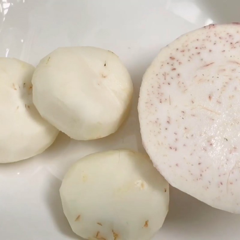 Bước 1 Sơ chế nguyên liệu Xôi trân châu