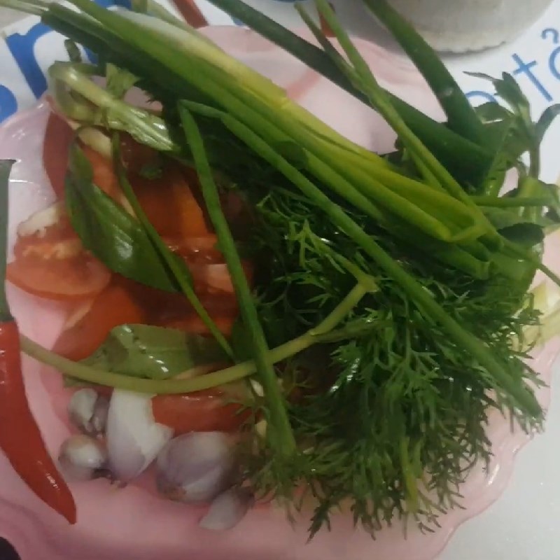Bước 1 Sơ chế nguyên liệu Cá lóc kho cà chua