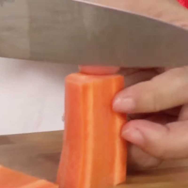 Bước 1 Sơ chế nguyên liệu Bò sốt chanh dây