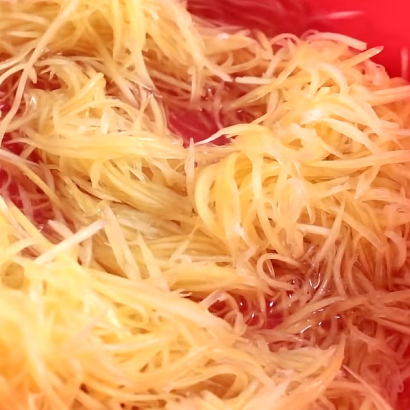 Bước 1 Sơ chế nguyên liệu Mắm đu đủ