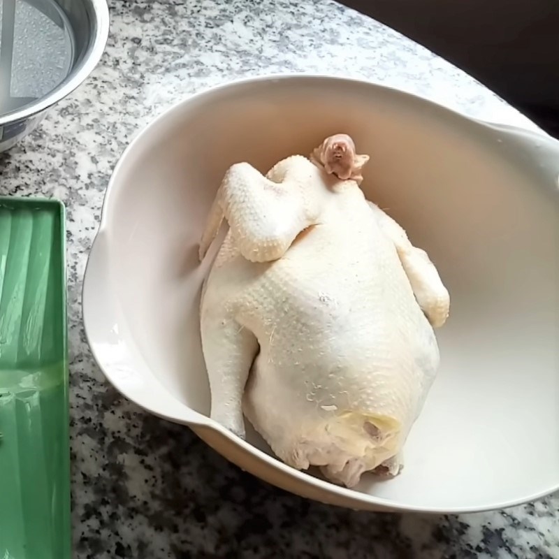 Bước 1 Sơ chế thịt gà Gà nấu tiêu đen