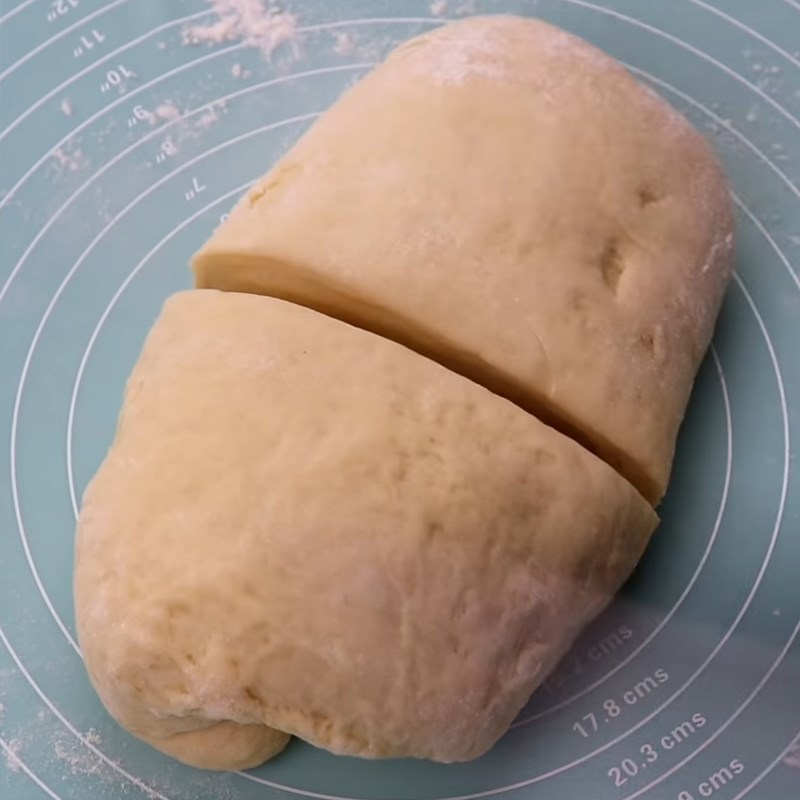 Bước 3 Tạo hình và ủ bột lần 2 Bánh mì Thổ Nhĩ Kỳ thịt gà