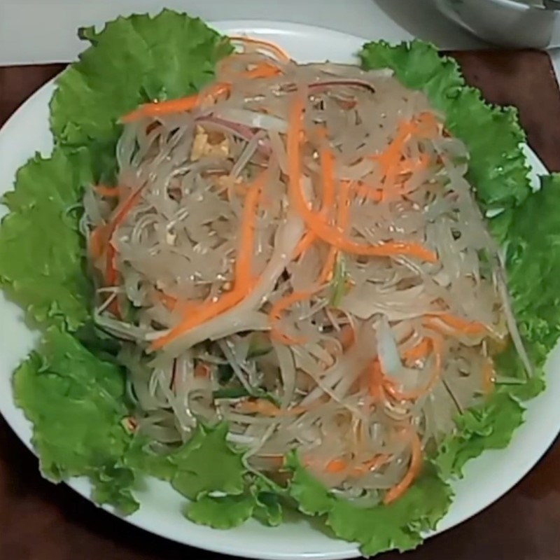 Bước 5 Thành phẩm Salad tôm cần tây sốt chua cay