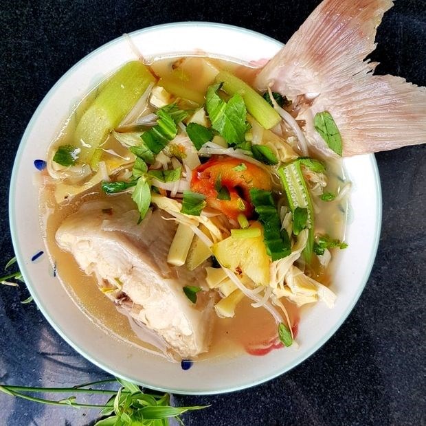 Bước 6 Thành phẩm Canh chua cá lăng