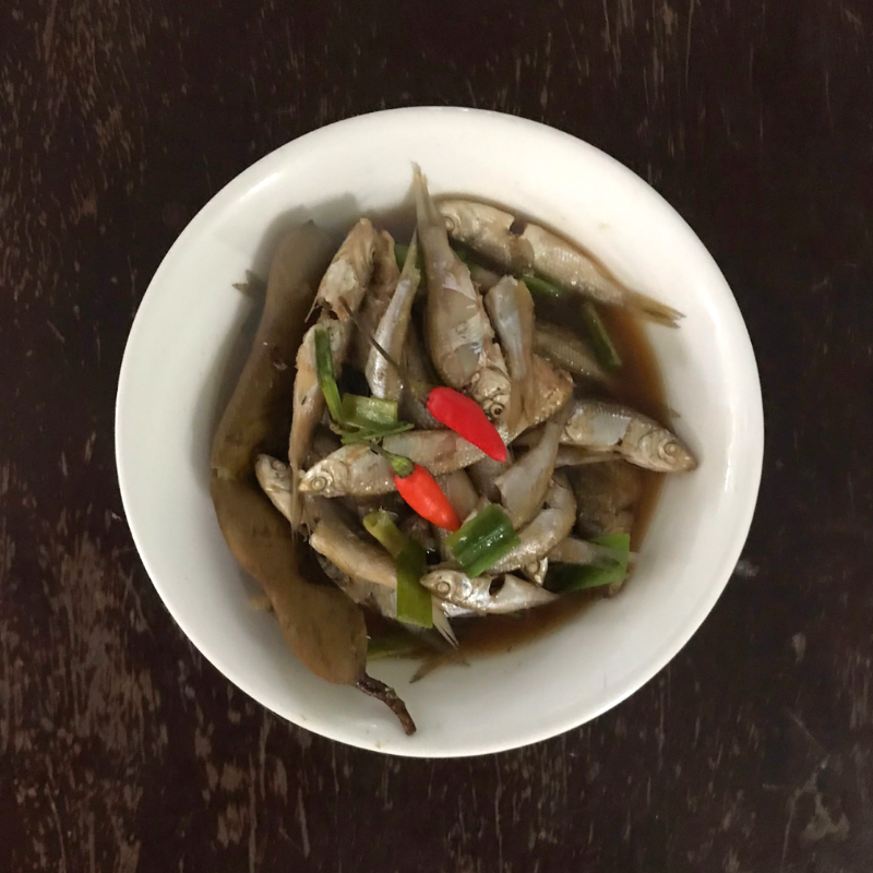 Bước 4 Thành phẩm Cá linh kho me