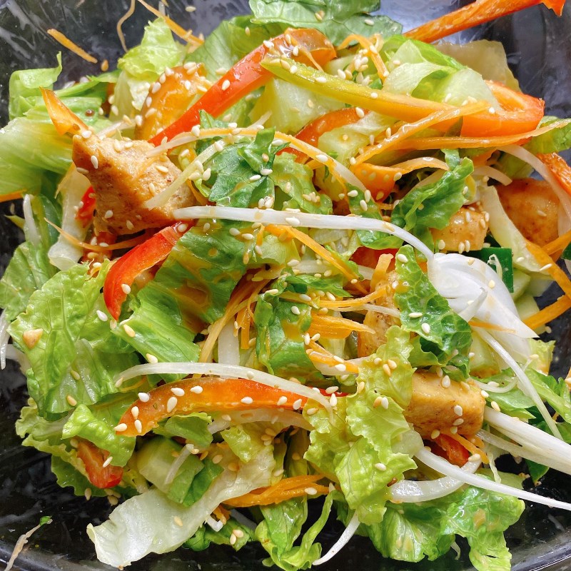 Bước 5 Thành phẩm Salad gà áp chảo
