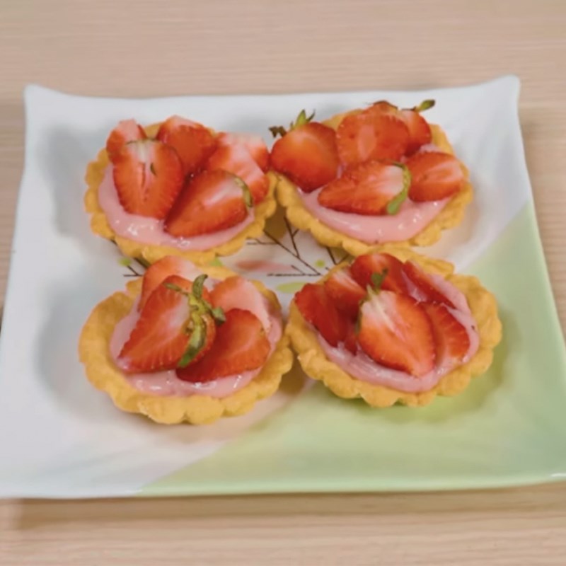 Bước 6 Thành phẩm Bánh tart dâu tươi