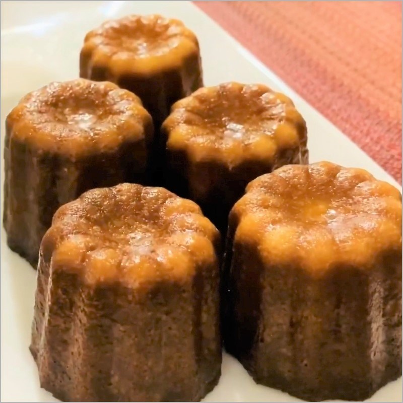 Bước 5 Thành phẩm Bánh Canele