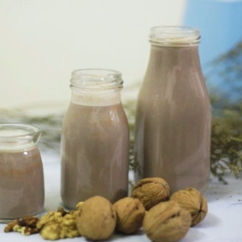 Bước 3 Thành phẩm Sữa óc chó đậu đen