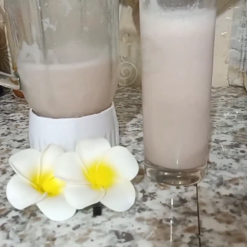 Bước 3 Thành phẩm Sinh tố lựu sữa chua