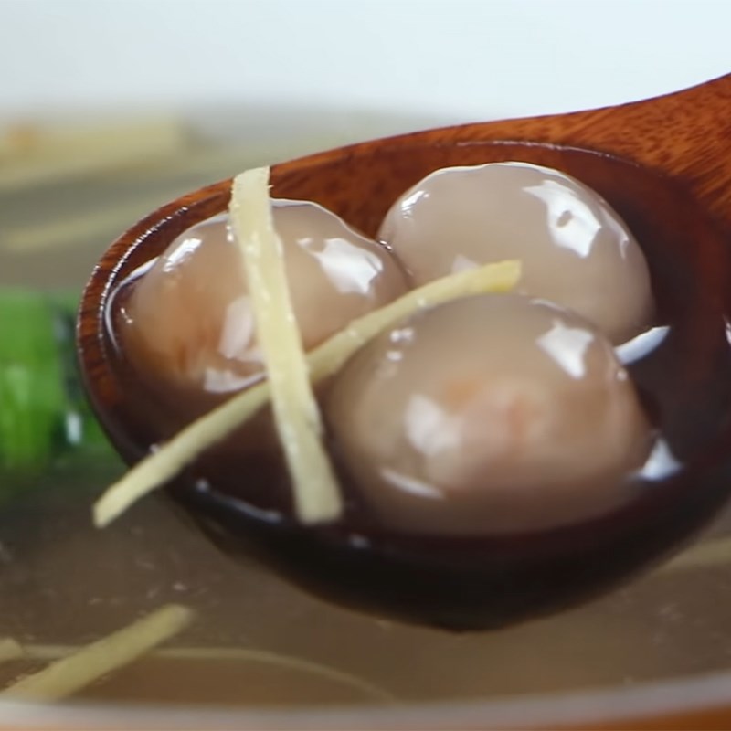 Bước 7 Thành phẩm Chè bột lọc heo quay