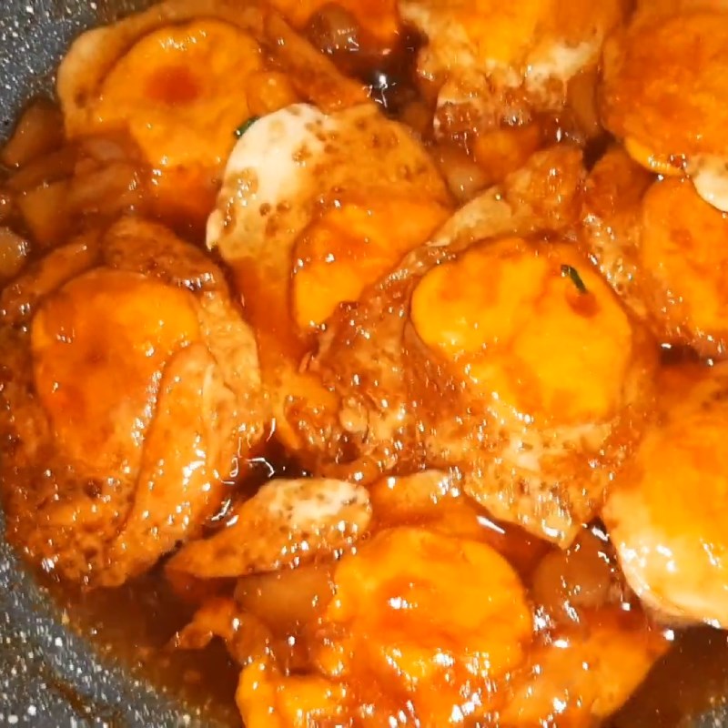 Bước 5 Thành phẩm Trứng gà kho quẹt