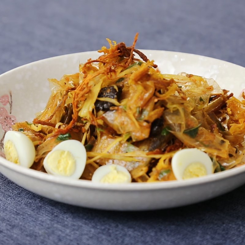 Bước 5 Thành phẩm Bánh tráng trộn