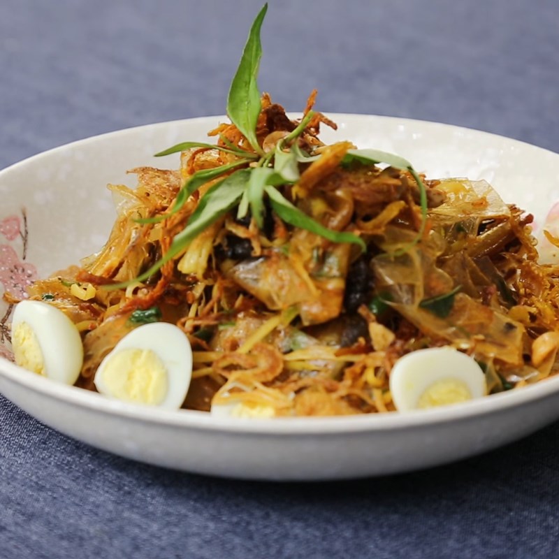Bước 5 Thành phẩm Bánh tráng trộn