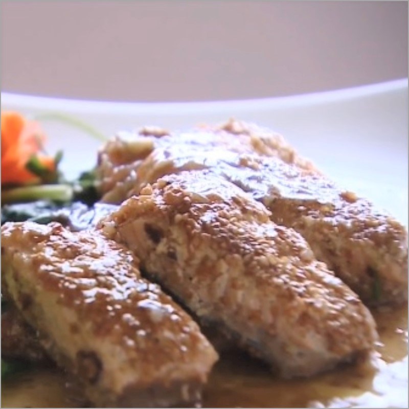 Bước 7 Thành phẩm Cá hồi sốt dầu hào