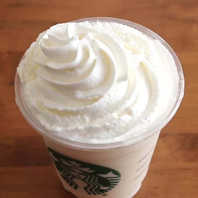 Bước 3 Thành phẩm Vanilla Bean Frappuccino