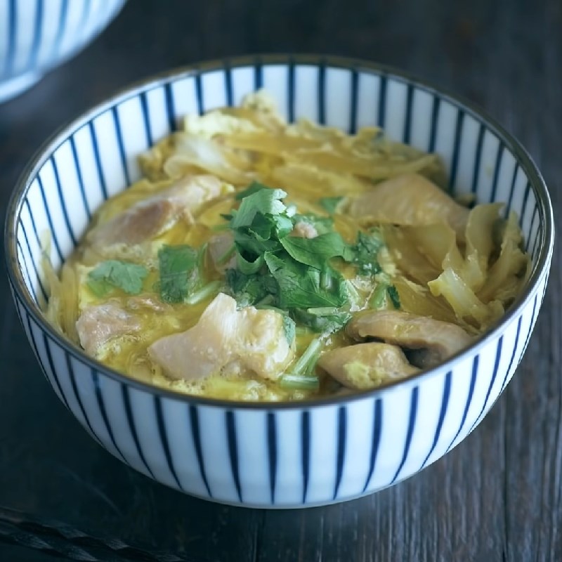 Bước 5 Thành phẩm Oyakodon