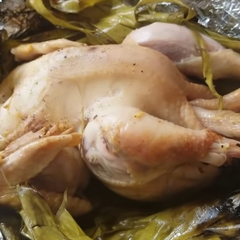 Bước 4 Thành phẩm Gà nướng lá mắc mật