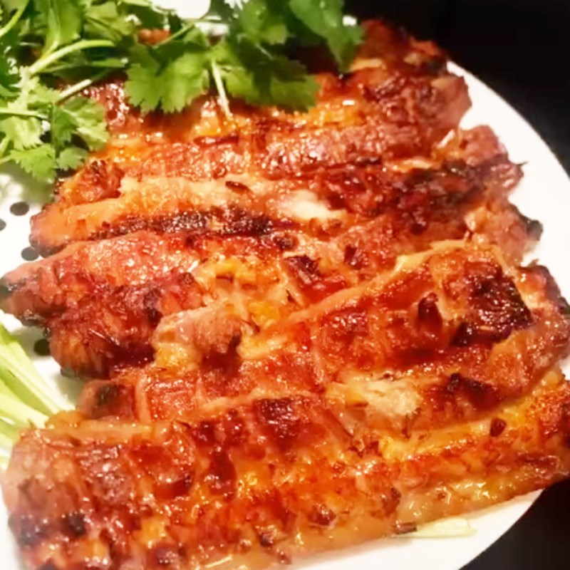 Bước 4 Thành phẩm Thịt heo nướng sả