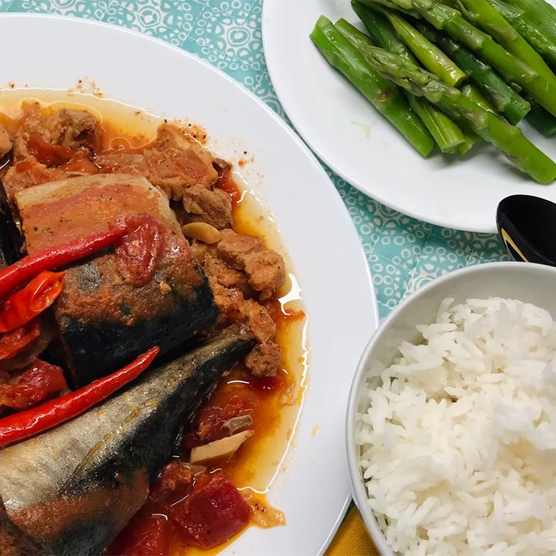 Bước 5 Thành phẩm Cá nục kho cà bằng nồi áp suất điện