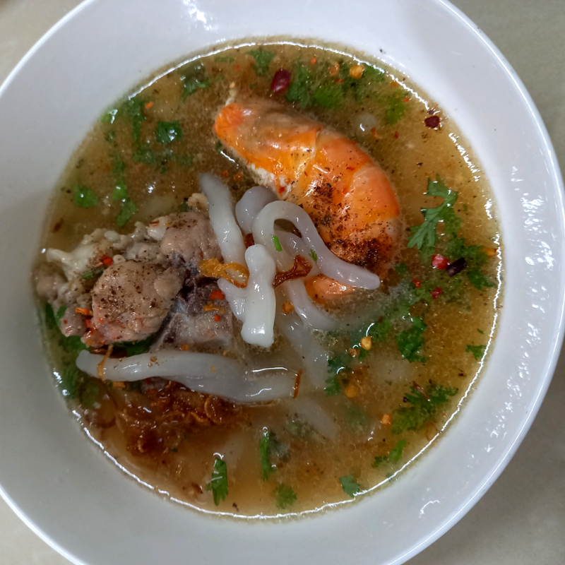 Bước 5 Thành phẩm Bánh canh bột lọc xương heo