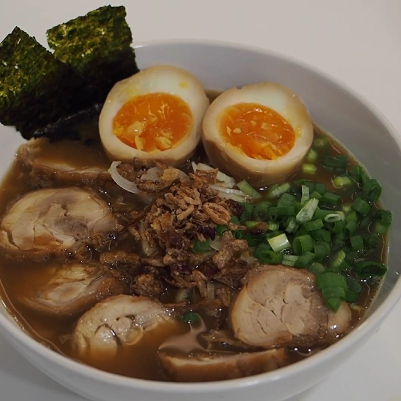 Bước 10 Thành phẩm Tori Paitan Ramen