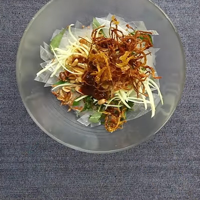Bước 4 Trộn bánh tráng Bánh tráng trộn