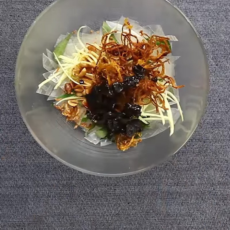 Bước 4 Trộn bánh tráng Bánh tráng trộn