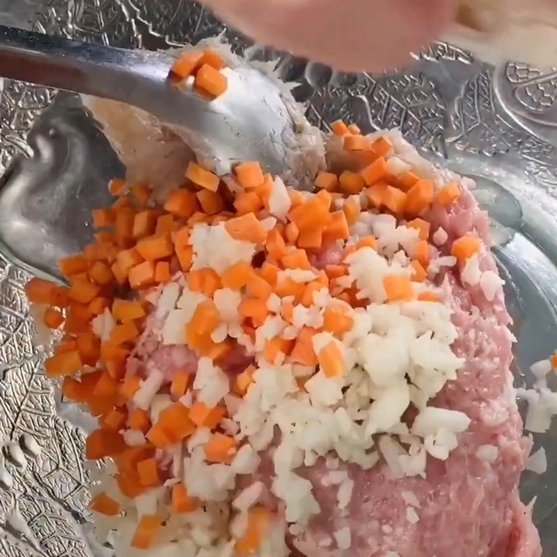 Bước 3 Trộn nhân Xôi trân châu